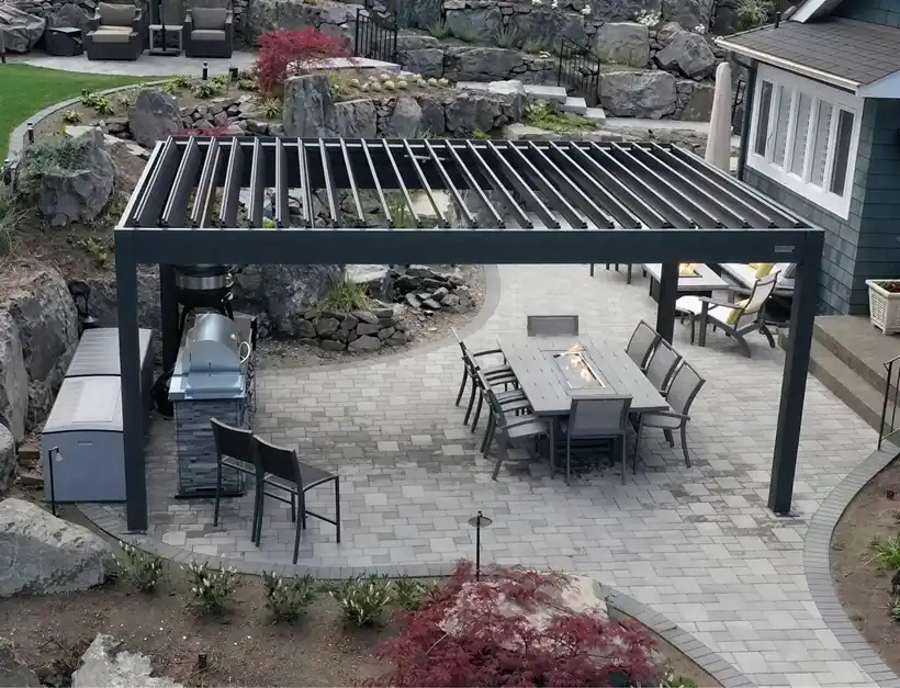 PERGOLUX Louvered Covers